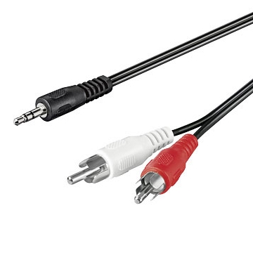 CAVO AUDIO STEREO JACK 3.5mm - 2mt m/m